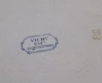 Ancien plat UC Sarreguemines Vichy n°4482