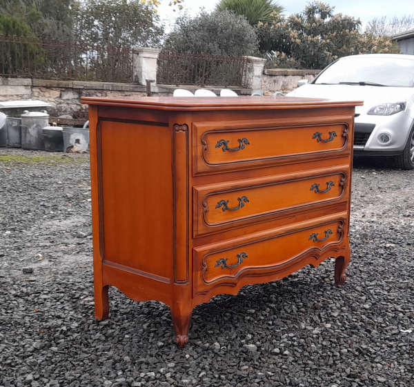 Commode Louis XV en merisier n°4514