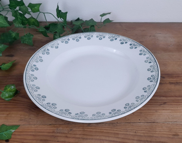 Plat vintage Digoin Sarreguemines n°4561