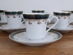 Lot de 6 tasses a café vintage n°4549