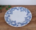 Grand plat Blue fruit Wood & Sons n°4720