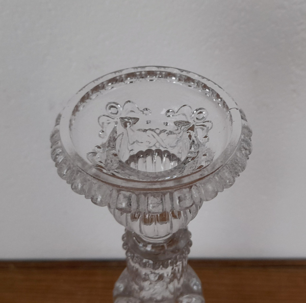 Ancien chandelier en verre n°4730