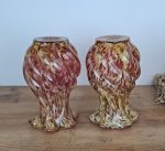 Anciennes paire de grands vases Clichy n°4796