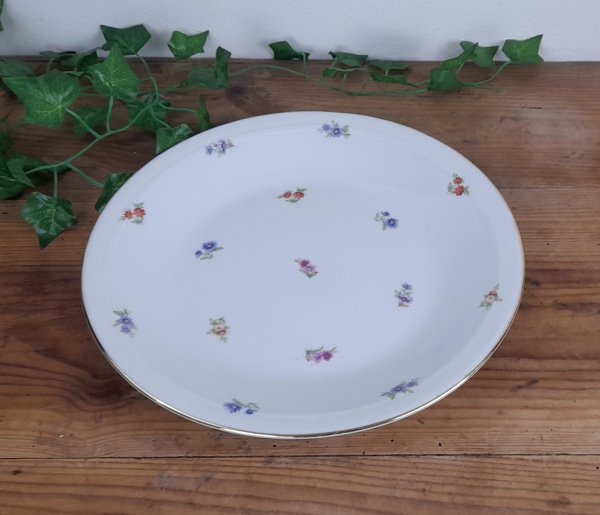 Plat rond en porcelaine n°4541