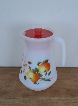 Carafe vintage Arcopal Pomme n°4944