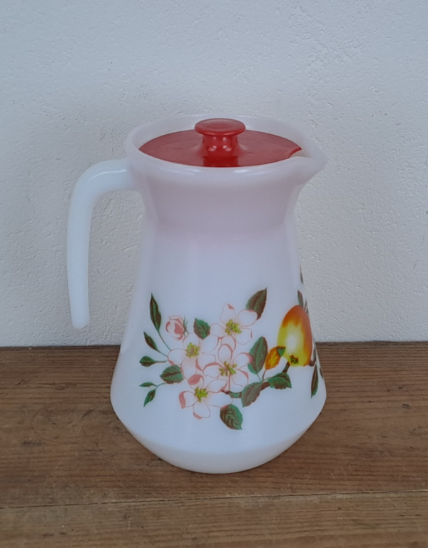 Carafe vintage Arcopal Pomme n°4944