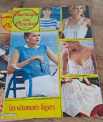 Lot de 10 magazines Ouvrages au crochet n°4929