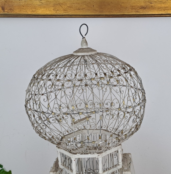 Ancienne cage a oiseaux n°9073