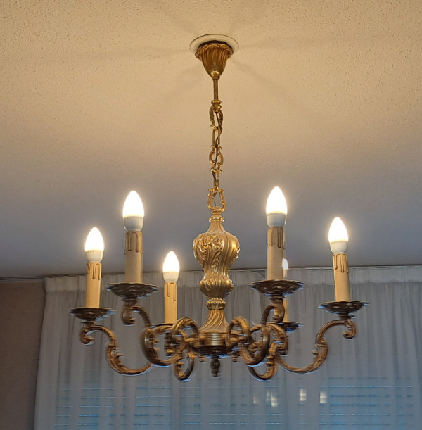 Lustre en bronze n°9161