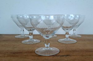 Lot de 6 coupes a champagne n°9201