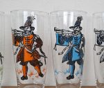 Lot de 5 verres vintages n°9252