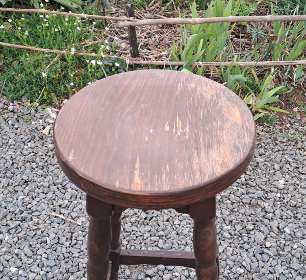 Tabouret haut en bois n°9298