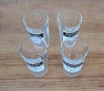 Lot de 4 verres William Lawson's n°9390