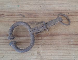 Ancienne pince a nez pour bétail n°9355