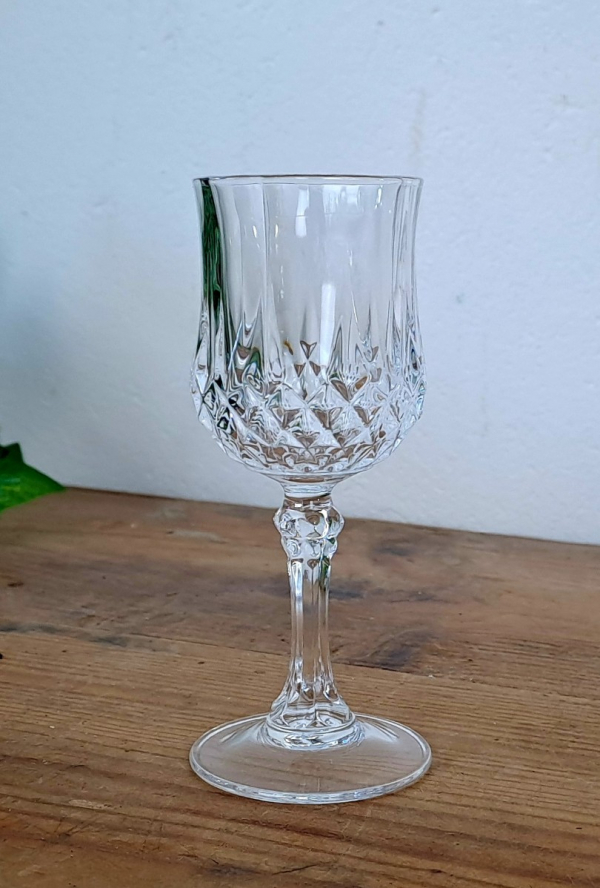 Lot de 6 verres Cristal d'Arques Longchamp n°9394