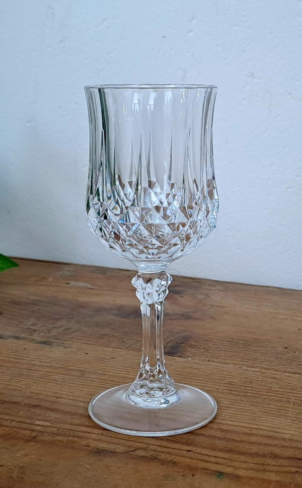 Lot de 6 verres Cristal d'Arques Longchamp n°9396