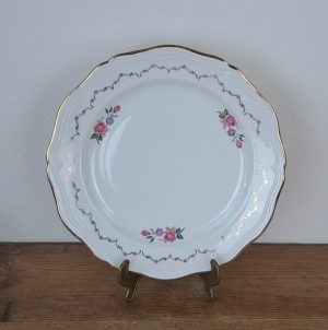 Plat rond vintage l'Amandinoise Elizabeth n°9308