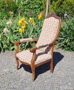 Ancien fauteuil voltaire n°9527