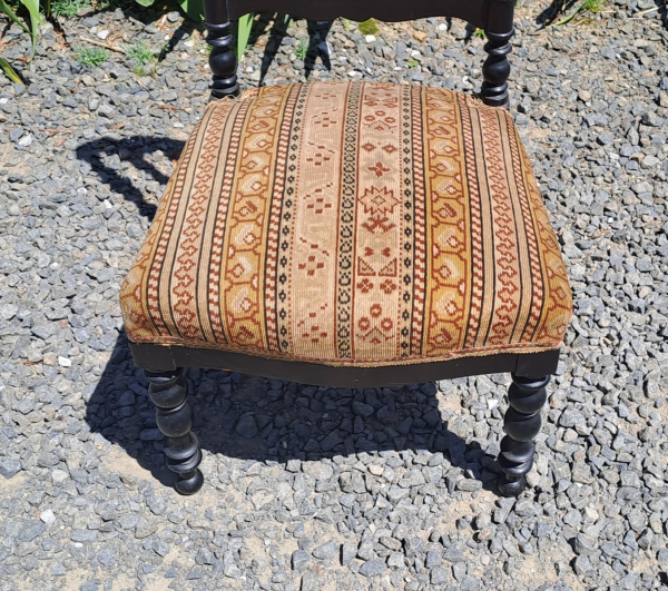 Ancienne chaise basse Napoléon III n°9535