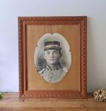 Ancien cadre portrait Militaire  n°9587