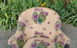 Ancien fauteuil crapaud n°9631