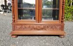 Ancienne vitrine en noyer n°9662