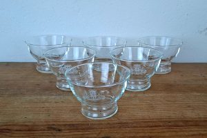 Lot de 6 verres Chaverou-Cauderan n°9674