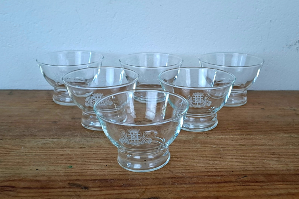 Lot de 6 verres Chaverou-Cauderan n°9674