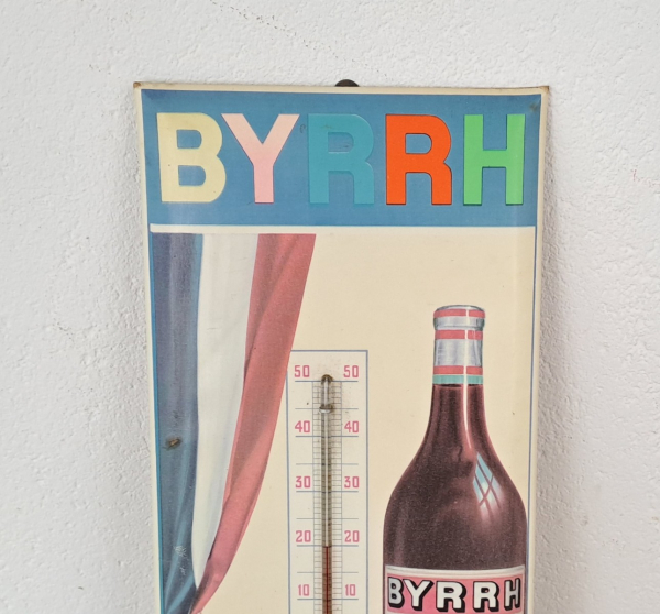 Thermomètre vintage BYRRH n°9691