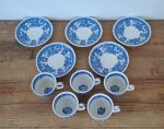 Lot de 5 tasses a café Burgenland n°9812