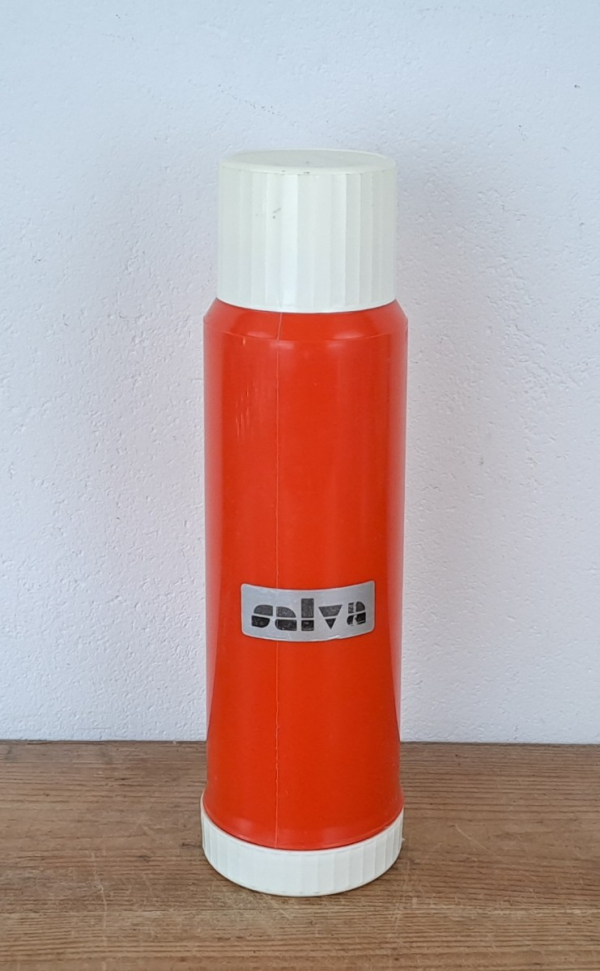 Thermos vintage orange SALVA n°9802