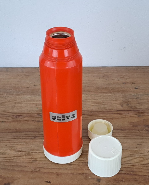 Thermos vintage orange SALVA n°9802