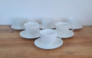 Lot de 6 tasses a thé Johnson n°9794