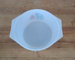 Plat vintage Arcopal / Rose rouge / n°9869