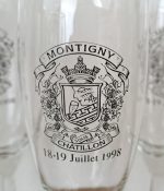 Lot de 6 flûtes a champagne Montigny Chatillon n°9884