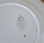 Assiette vintage enfant Lunéville n°9935