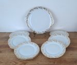 Service a gateaux en porcelaine de Limoges n°9840