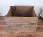 Ancienne caisse en bois publicitaire n°1056