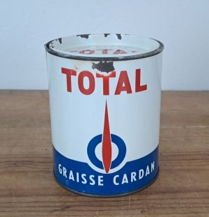 Pot de graisse vintage TOTAL n°9981