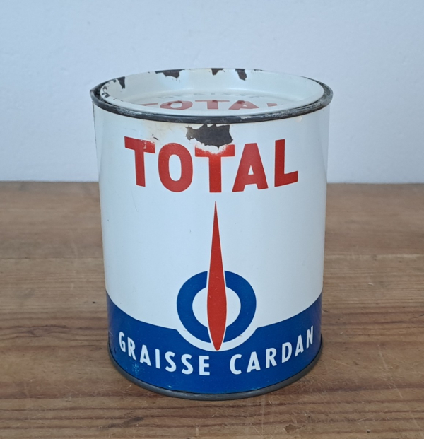 Pot de graisse vintage TOTAL n°9981