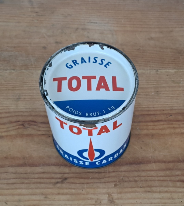 Pot de graisse vintage TOTAL n°9981