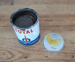 Pot de graisse vintage TOTAL n°9981