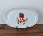 Plat vintage en porcelaine n°1125