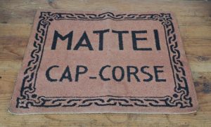 Tapis de carte vintage MATTEI Cap Corse n°9991