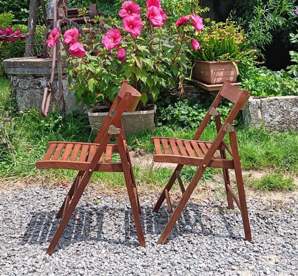 Paire de chaises vintages n°1198