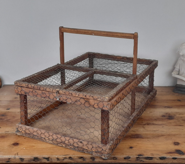 Ancien panier / Cage de transport n°2296