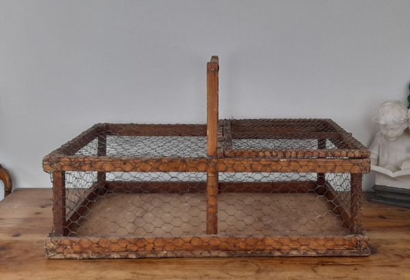 Ancien panier / Cage de transport n°2296