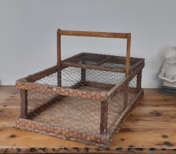 Ancien panier / Cage de transport n°2296