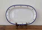 Ancien plat ovale en porcelaine n°2286