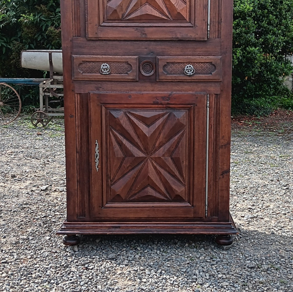 Ancienne bonnetière / Armoire / Buffet en chêne n°1118